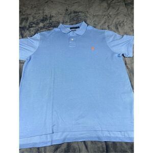Ralph Lauren men’s polo blue custom fit size XL ￼‎